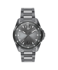 Movado Bold Verso Quartz, Grey Dial, 42mm Grey PVD Case, Bracelet