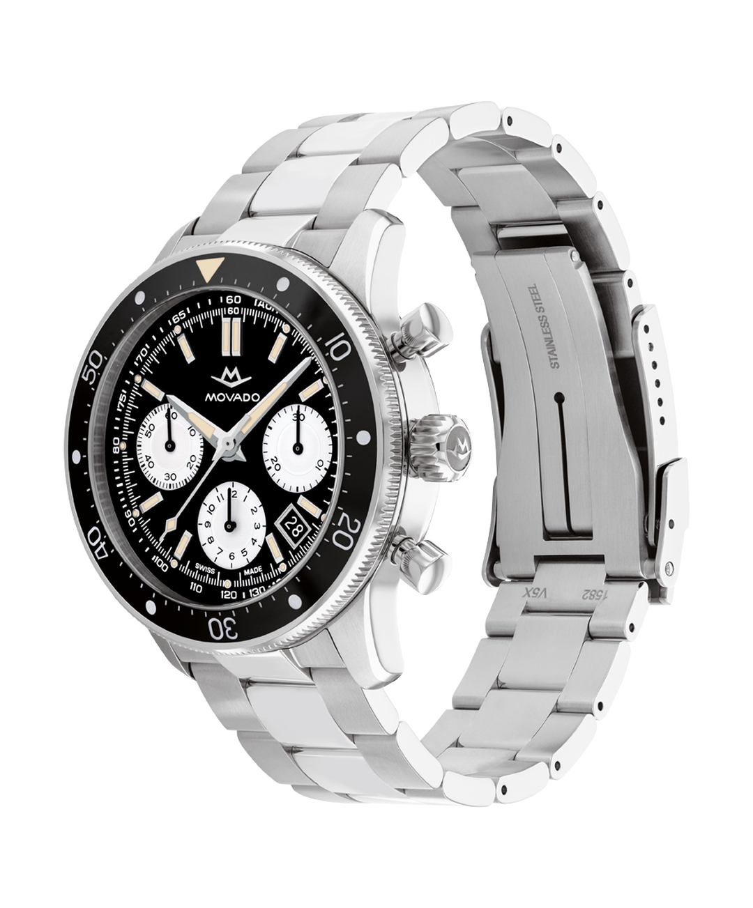 Alta Super Sub Sea Chronograph, Automatic, ceramic bezel, 43mm 904L case, bracelet.
