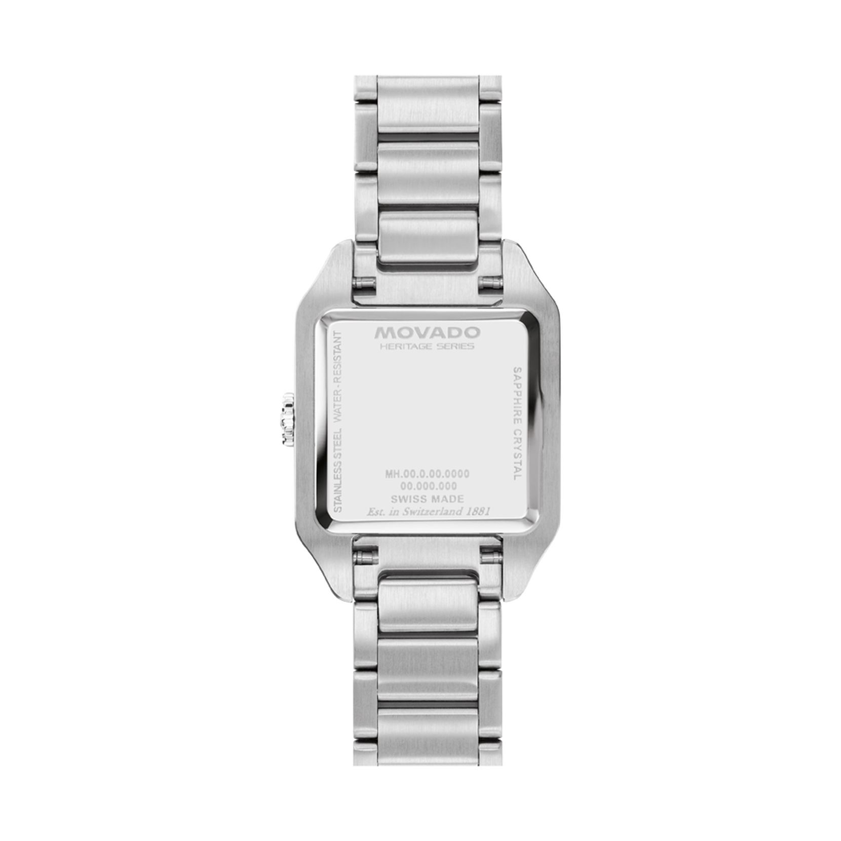 Heritage 1917, Taupe Dial, 25mm x 34.10mm Yellow Gold-Plated Bezel, Bracelet.