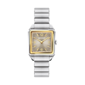 Heritage 1917, Taupe Dial, 25mm x 34.10mm Yellow Gold-Plated Bezel, Bracelet.