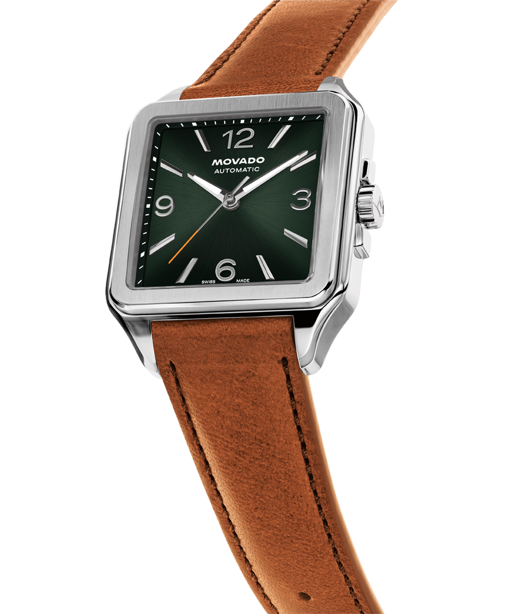 Heritage 1917, Automatic, Green Dial,  35mm x 45.2mm Stainless Steel Case, Strap