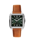 Heritage 1917, Automatic, Green Dial,  35mm x 45.2mm Stainless Steel Case, Strap