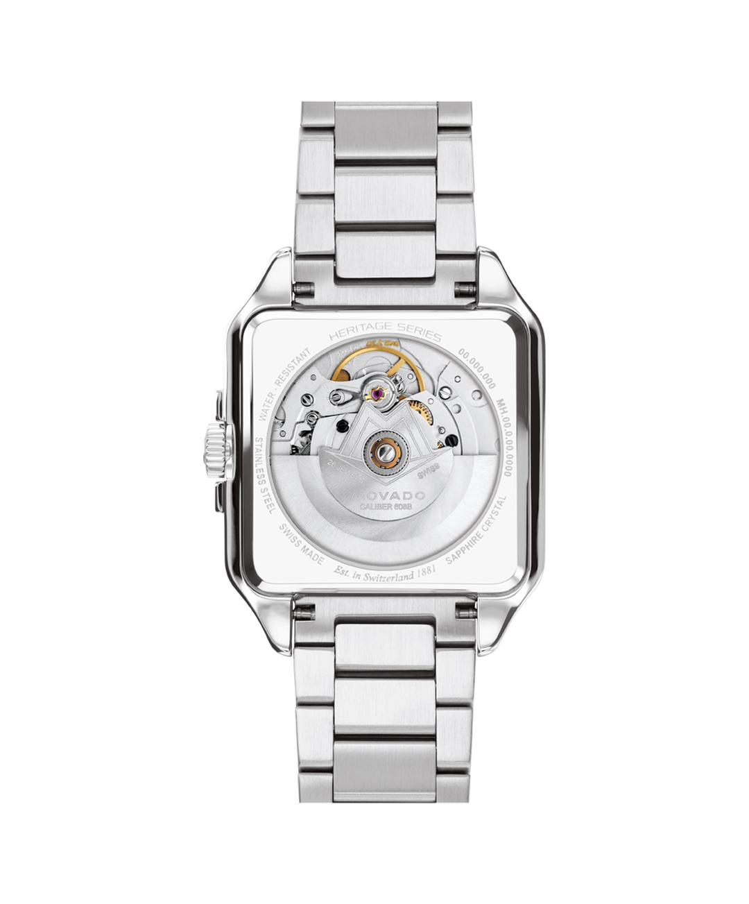 Heritage 1917, Automatic, Grey Dial,  35mm x 45.2mm Stainless Steel Case, Bracelet
