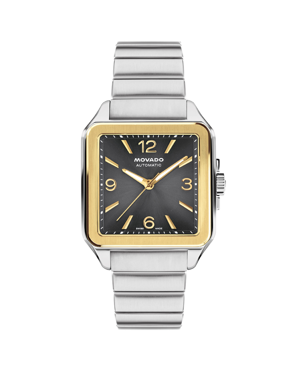 Heritage 1917, Automatic, Grey Dial,  35mm x 45.2mm Stainless Steel Case, Bracelet