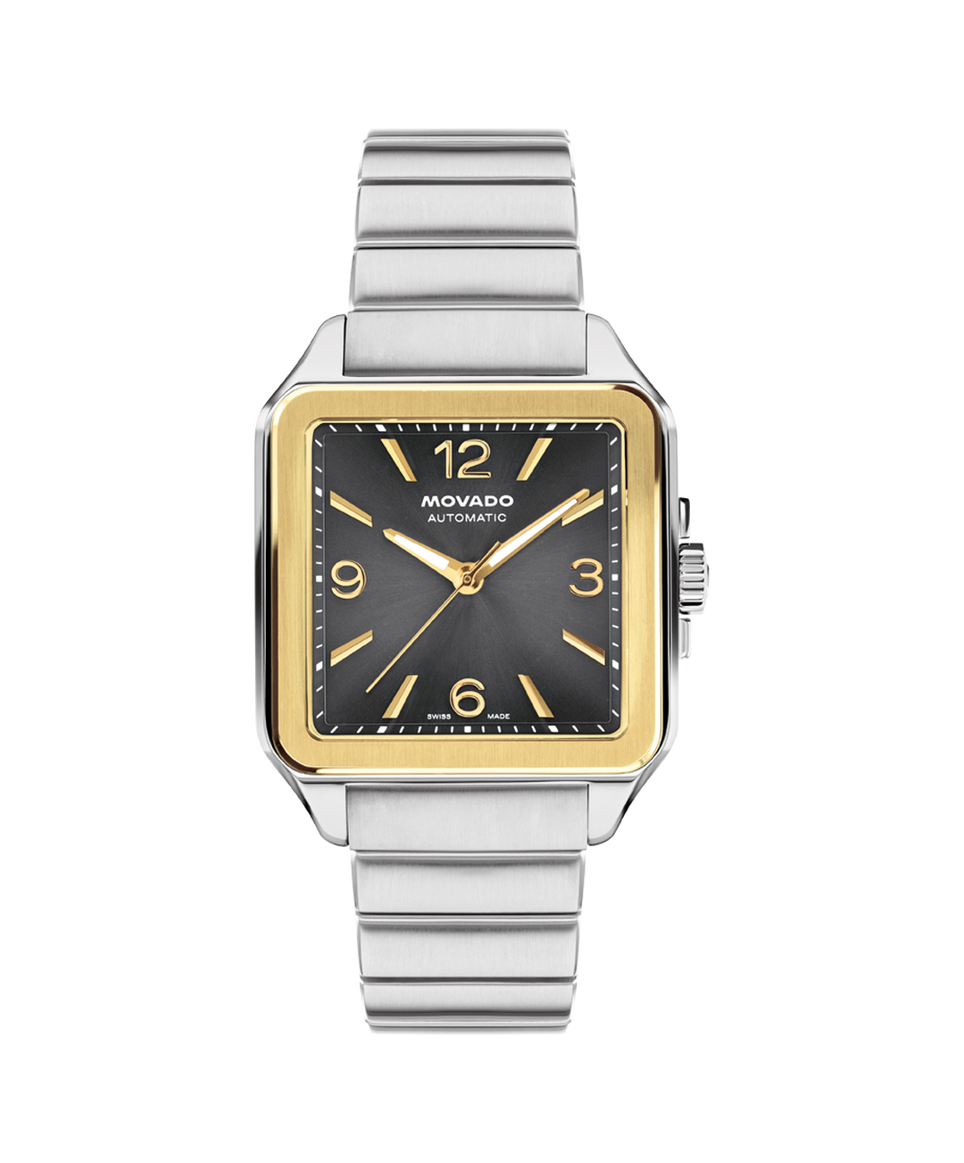 Heritage 1917, Automatic, Grey Dial,  35mm x 45.2mm Stainless Steel Case, Bracelet