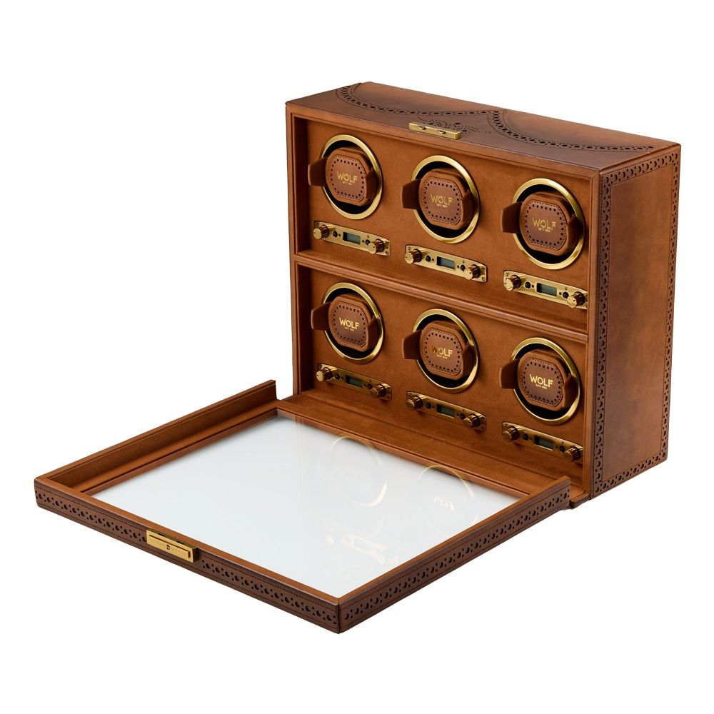 Brogue 6 Piece Watch Winder