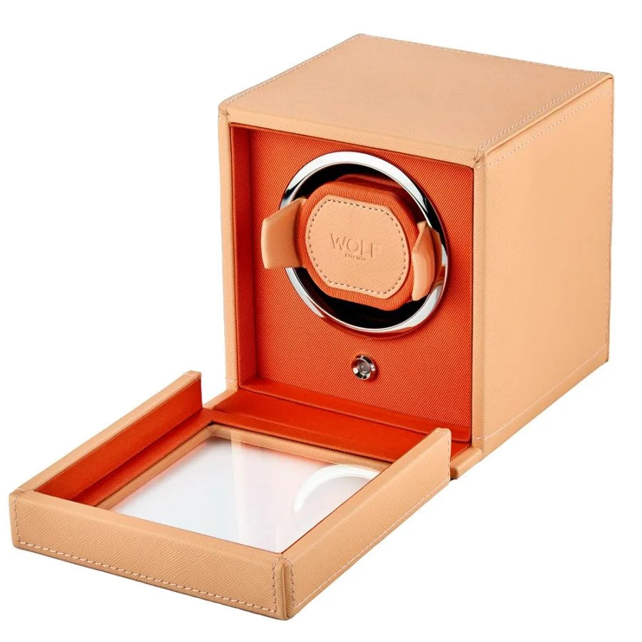 Cub Single Watch Winder with Cover