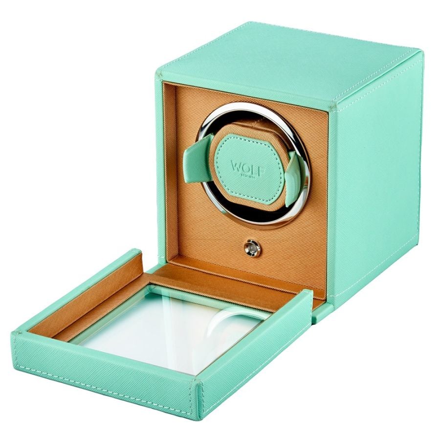 Cub Single Watch Winder with Cover
