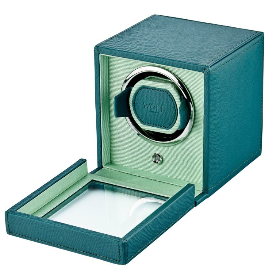 Cub Single Watch Winder with Cover