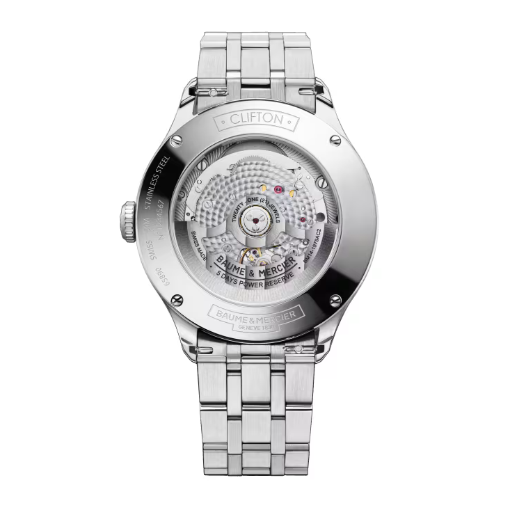 Clifton 10725 Automatic Watch, Moon Phase, Date, 42mm