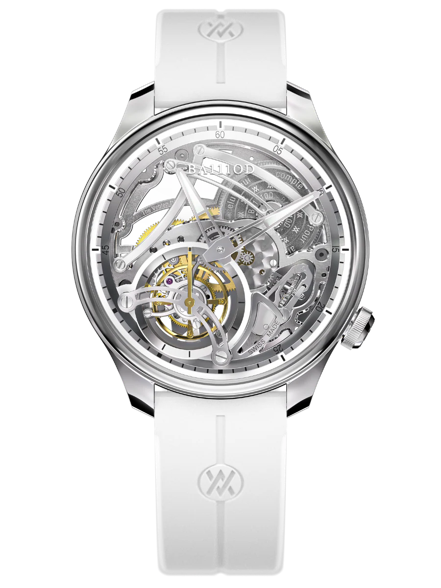 Chapter 4 Skeleton Tourbillon Ice White