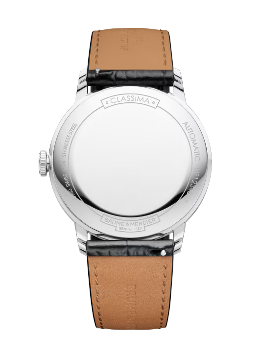 Classima 10874, 40mm Steel Case & Back, Opaline dial, Date, Leather
