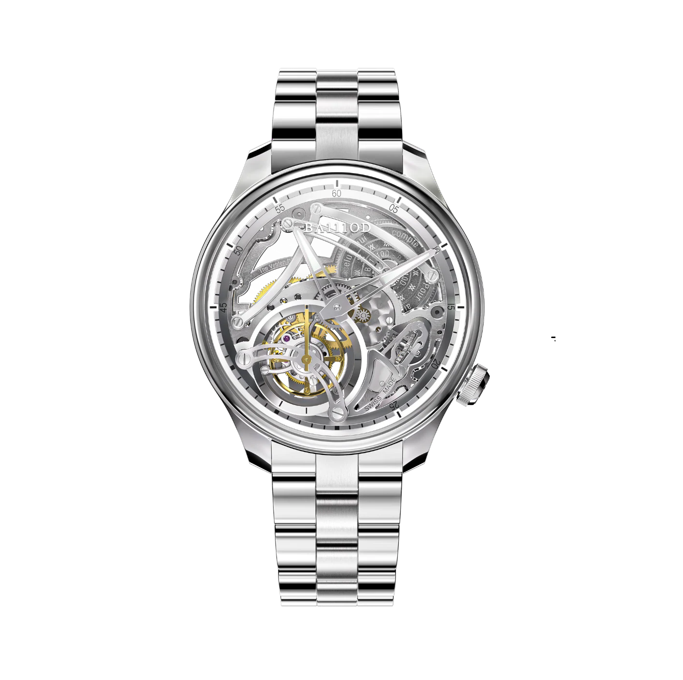 Chapter 4 Skeleton Tourbillon Ice White