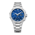 Riviera 10826 Automatic Chronograph, Date Display, 41 mm Steel Case & Bracelet