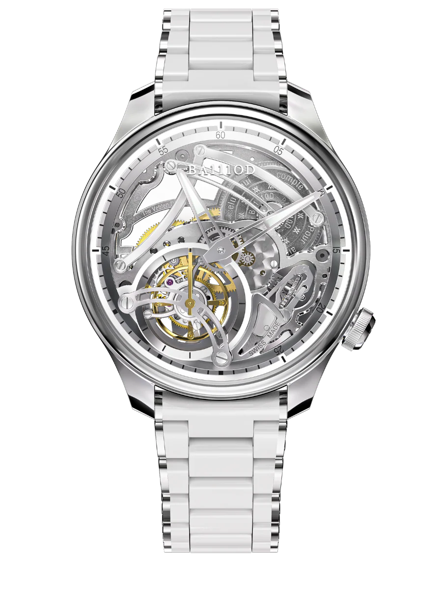 Chapter 4 Skeleton Tourbillon Ice White