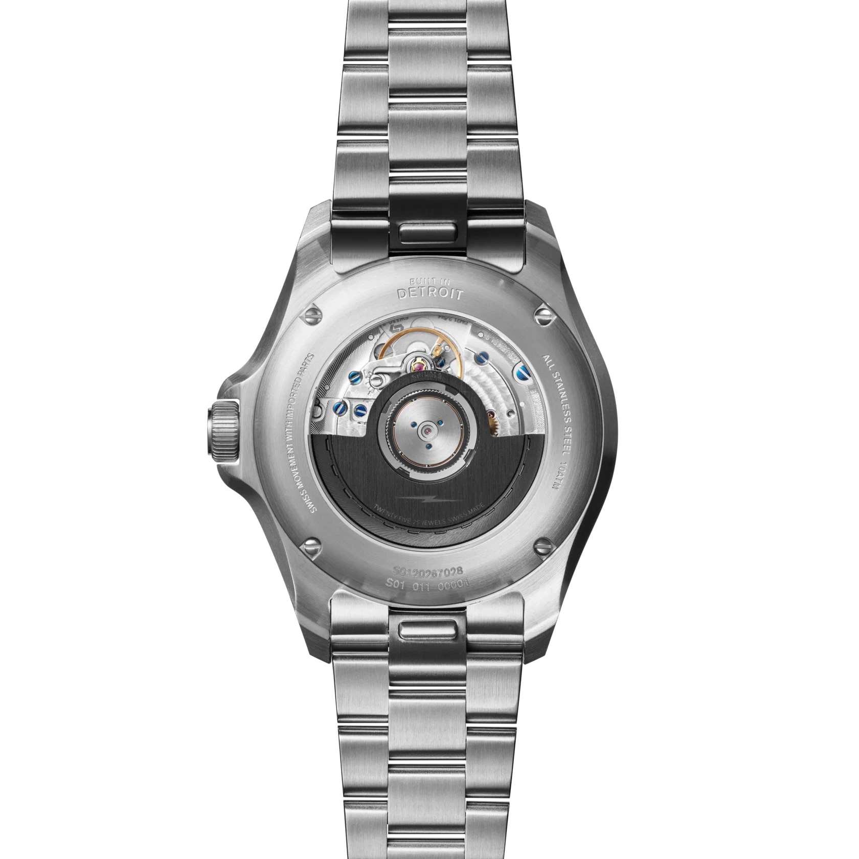 Shinola Monster GMT 40mm Automatic Black dial, Ceramic Bezel, Stainless Steel