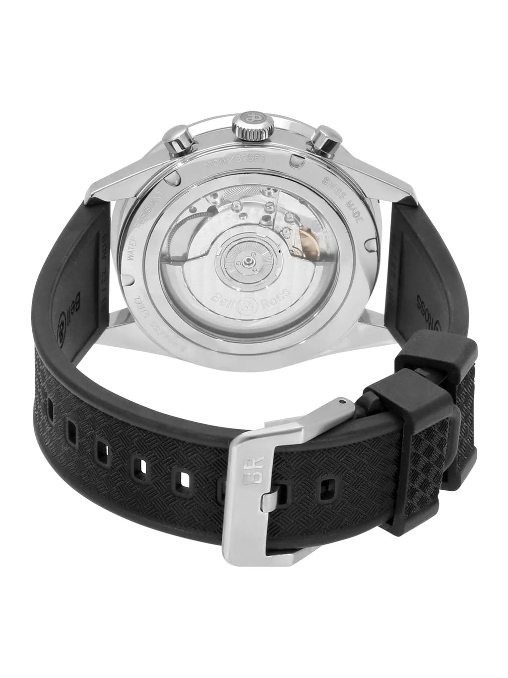 Bell & Ross Heritage 41mm stainless steel, automatic black dial - Shami Fine Watchmaking & Jewelry
