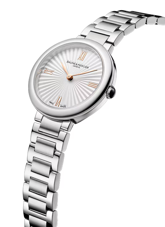 Joia 10848, 28mm Steel Case & Back, Silver Sunburst Dial, Quartz, Steel