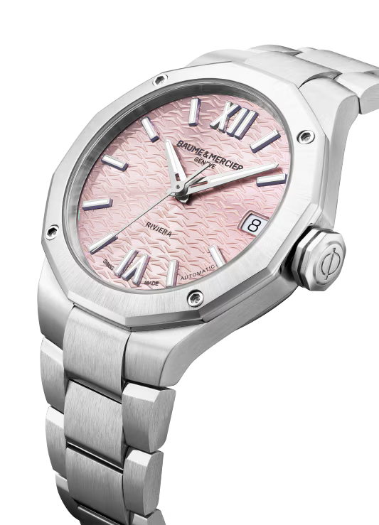 Riviera 10675 Automatic, Date Display, 33mm Steel Case & Bracelet