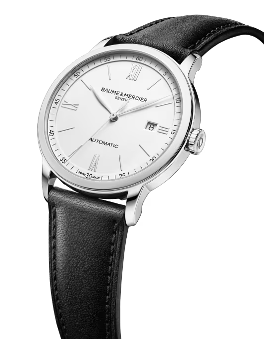 Classima 10332 Automatic, Date Display, 42 mm Steel Case, Leather