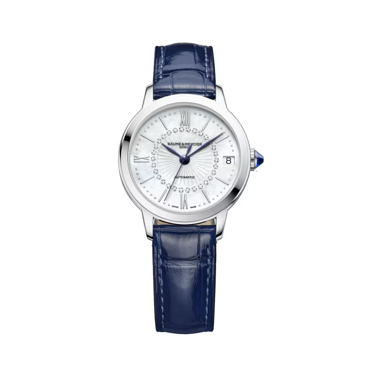 Classima 10806 Automatic, Date display, 31mm Steel Case, Leather