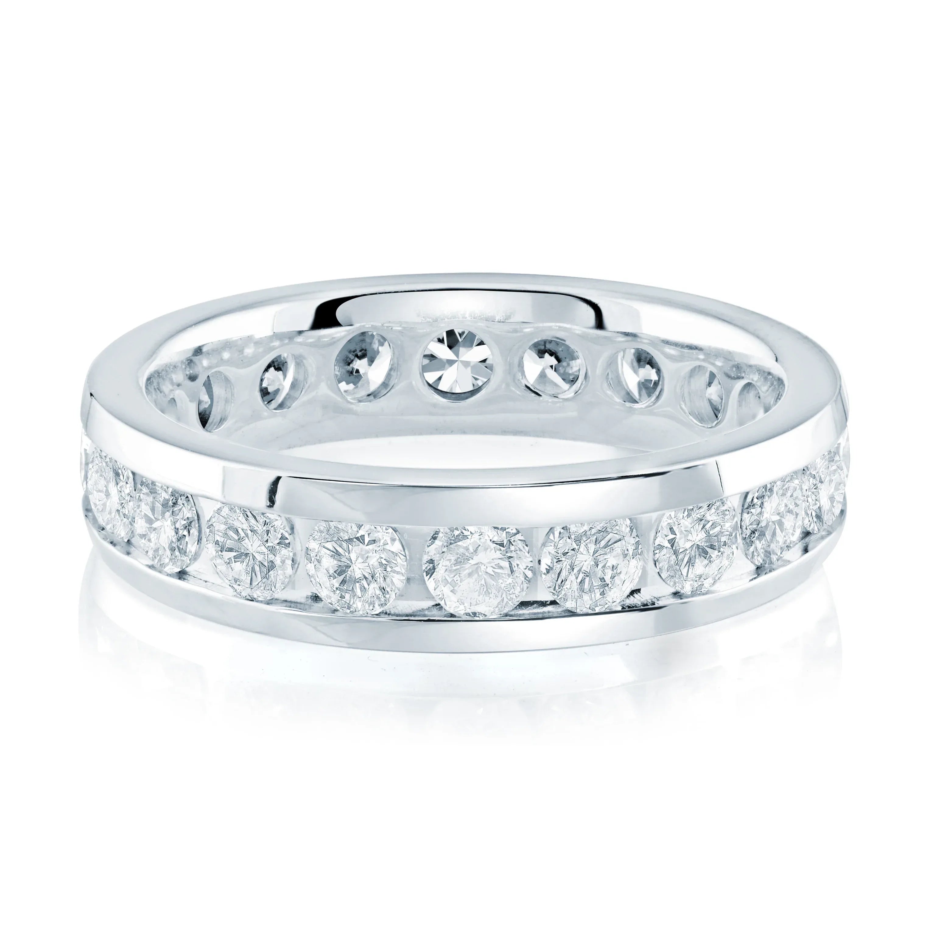 2 Carat Eternity & 1 Carat Anniversary Lab Diamond Styles - Shami Fine Watchmaking & Jewelry