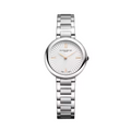 Joia 10848, 28mm Steel Case & Back, Silver Sunburst Dial, Quartz, Steel
