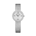 Joia 10850 28mm, Steel Case & Back, Silver Dial, Steel Strap