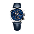 Classima 10784 Automatic Chronograph, 42mm Steel Case, Leather