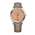 Clifton 10778 Automatic watch, Date display, 39 mm, Leather Strap