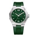 Riviera 10618 Automatic, Date Display, 42mm Steel Case, Rubber Strap