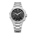 Riviera 10825 Automatic Chronograph, Date Display, 41 mm Steel Case & Bracelet