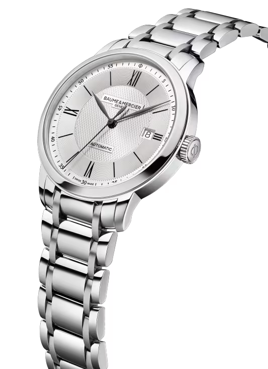 Classima 10854, 40mm Steel Case, Open Case Back, Steel Bracelet