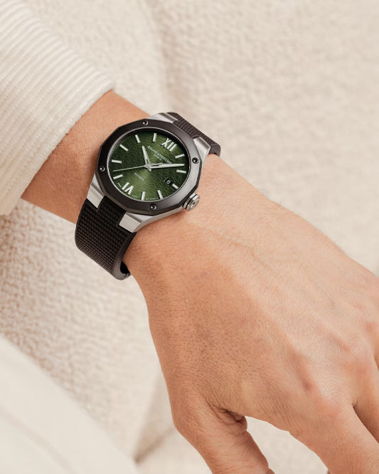 Riviera 10763 Automatic, Steel-ADLC, 42mm