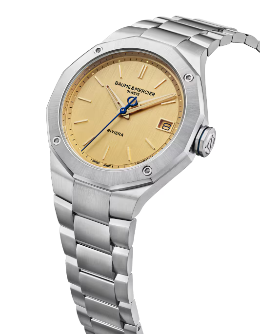 Riviera 10822 Automatic, Date display, 39 mm Steel Case & Bracelet