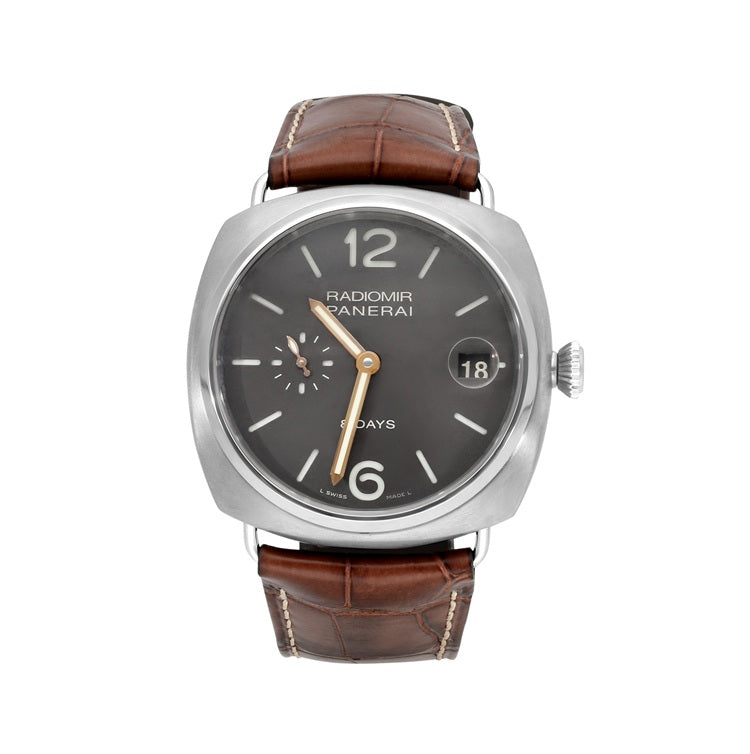Panerai Radiomir 8 Day PAM00346, 45mm Titanium, Manual, Black Dial Watch