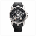 Roger Dubuis Excalibur Skeleton Double Tourbillon RDDBEX0281 45mm 18k white gold