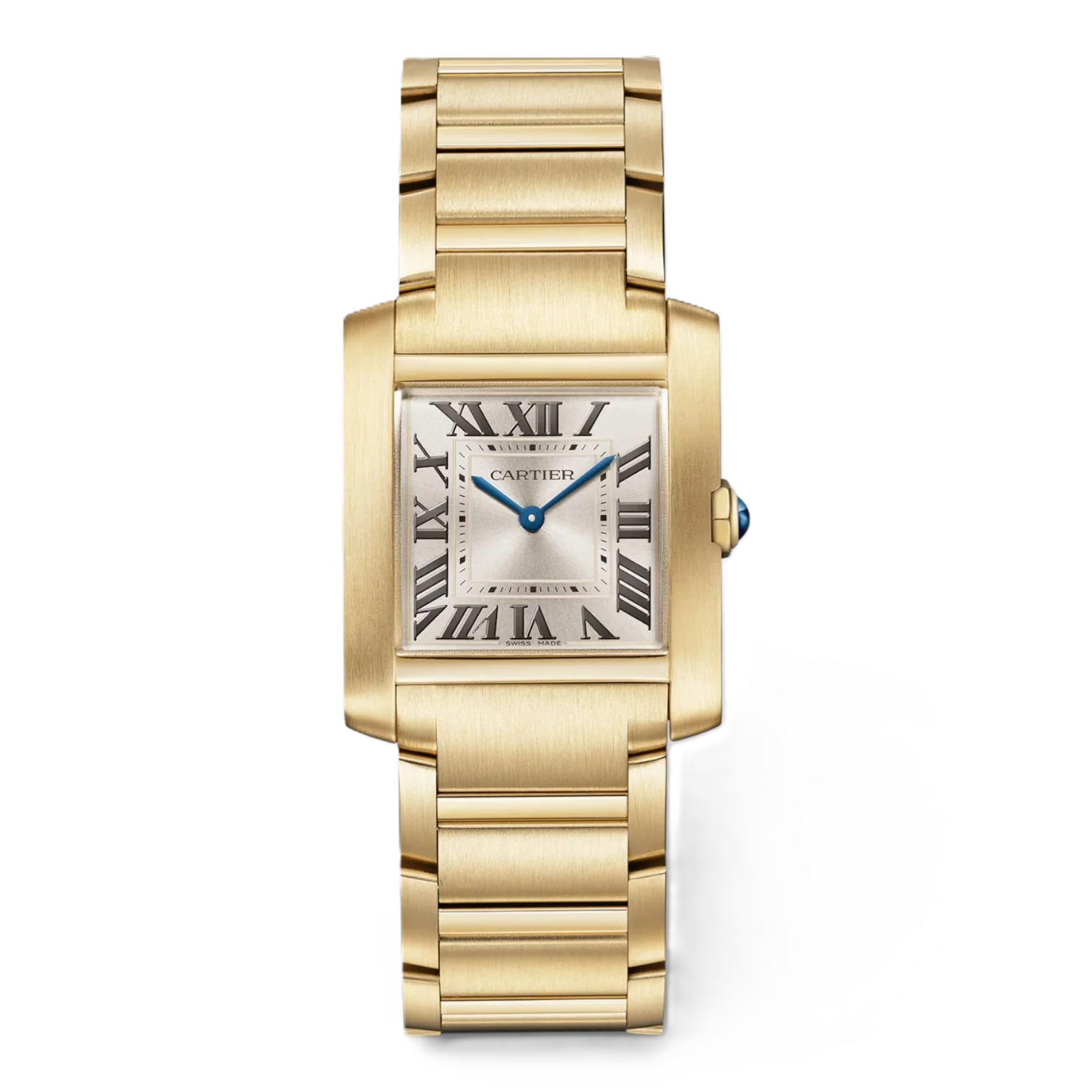 Cartier Tank Française Medium 18K Yellow Gold Quartz Ladies Watch
