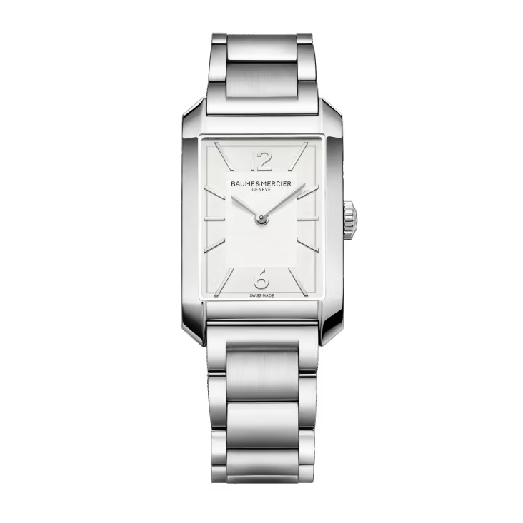 Hampton 10740 Quartz, 43 x 27 mm Steel Case & Bracelet