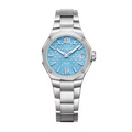 Riviera 10811 33mm Steel Case, Dodecagonal Steel Bezel & Back, Quartz, Bright Blue Dial, Steel Bracelet (Copy)