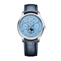 Clifton 10872 Automatic Watch, Perpetual Calendar, 40 mm, Leather Strap