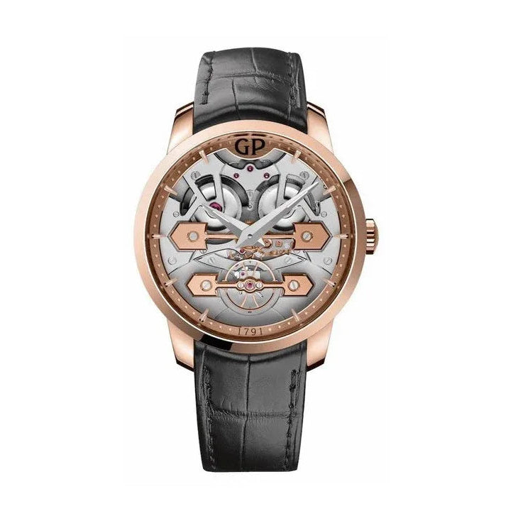 Girard-Perregaux Classic Bridges 18k Rose Gold 45 mm 86000-52-001-BB6A, 2025 B&P - Shami Fine Watchmaking & Jewelry