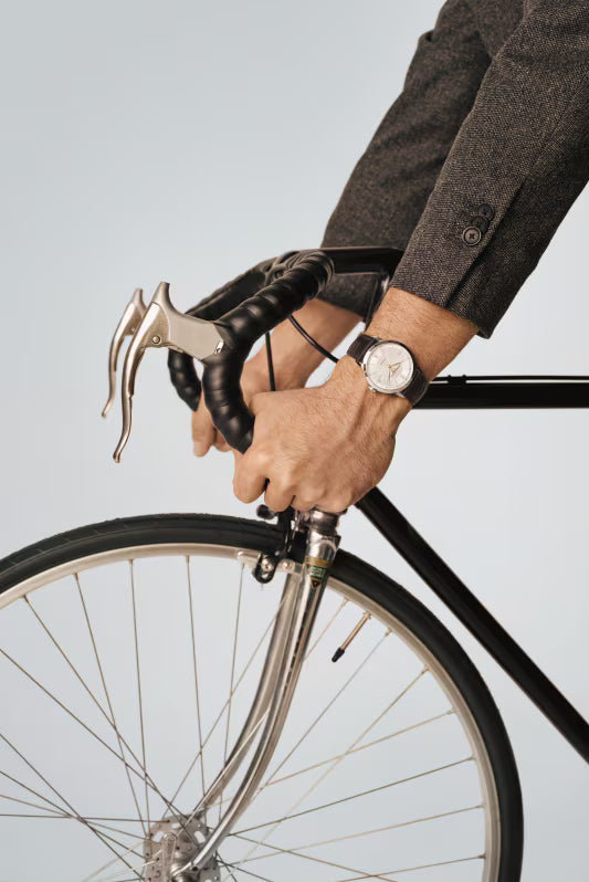 Classima 10853, 40mm Steel Case & Back, Automatic, Silver Sun dial, Date, Leather