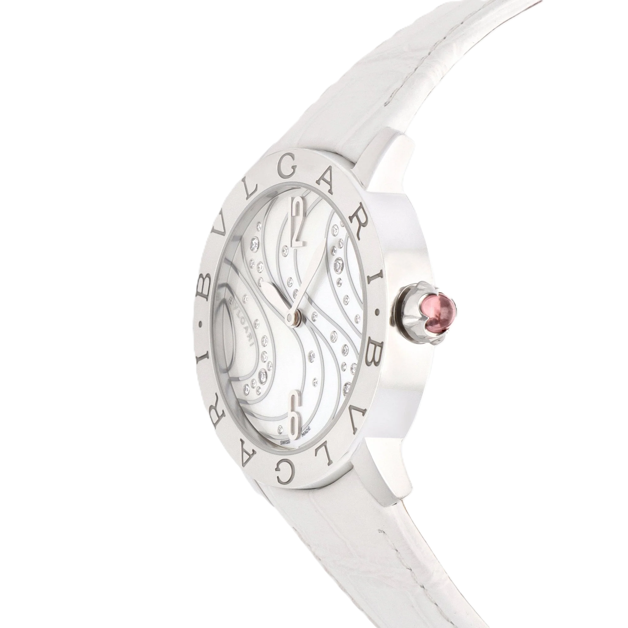 Bulgari Bulgari Mother of Pearl Diamond Automatic Ladies Watch