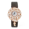 Bulgari Serpenti Incantati 18k Rose Gold Diamonds Quartz Ladies Watch