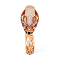 Bvlgari Serpenti Misteriosi Secret 18K Rose Gold Diamond Quartz Ladies Watch