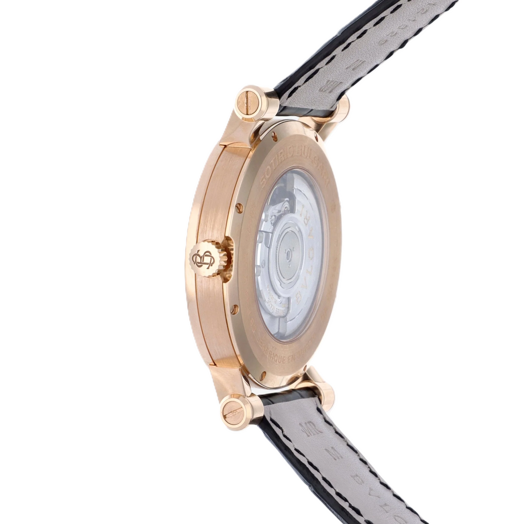 Bulgari Sotirio Bulgari Retrograde 18K Rose Gold 42mm Automatic Men's Watch