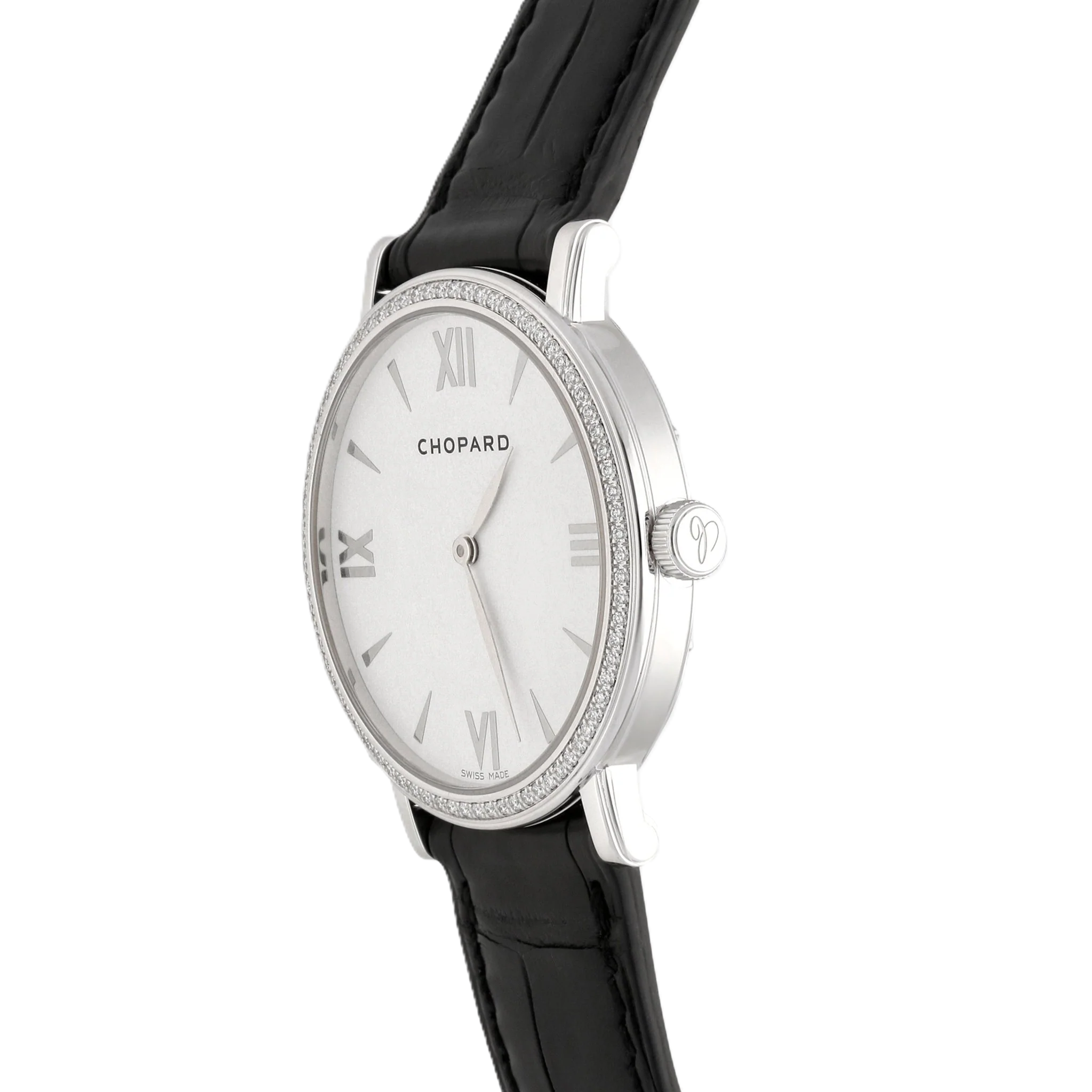 Chopard Classic 18K White Gold Manual Winding Ladies Watch