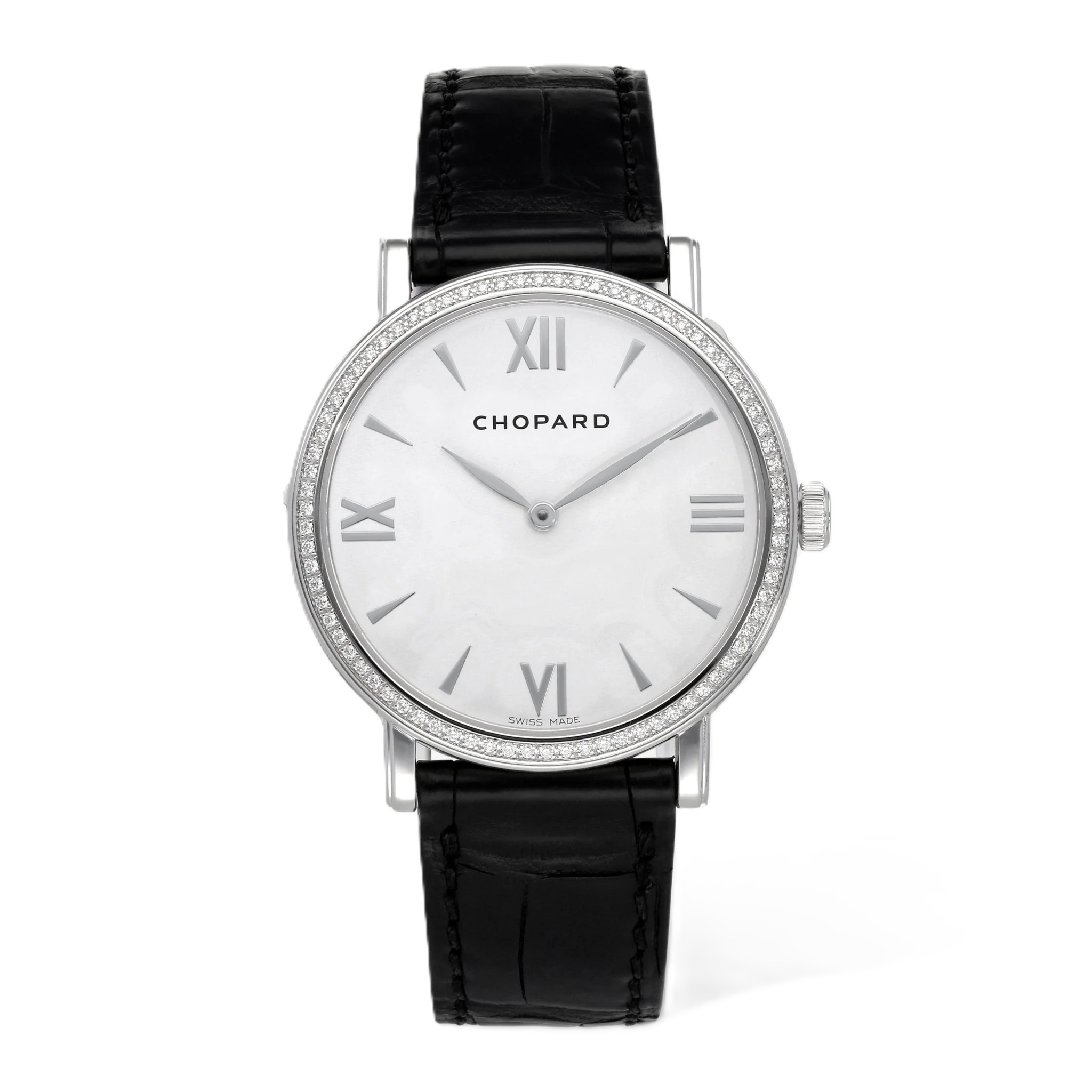 Chopard Classic 18K White Gold Manual Winding Ladies Watch