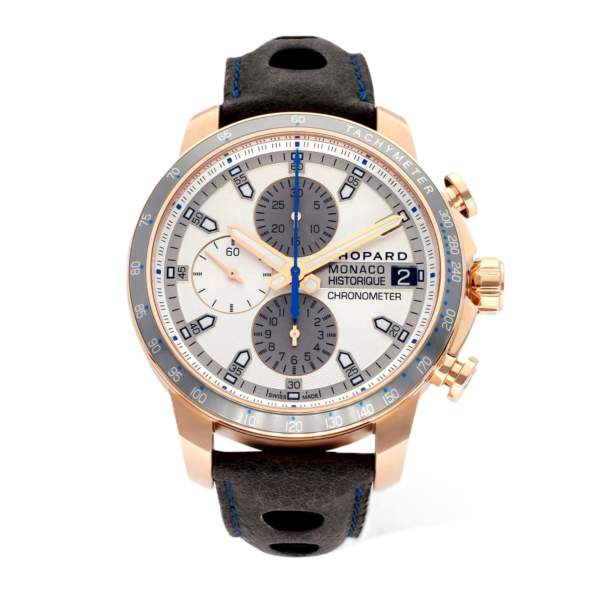 Chopard Grand Prix de Monaco Historique 18K Rose Gold Automatic Men's Watch